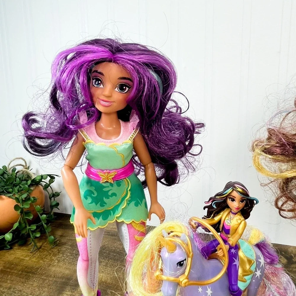 Sophia‎ & Ava Unicorn Academy Doll with Rainbow Hair and Mini Sophia with Horse